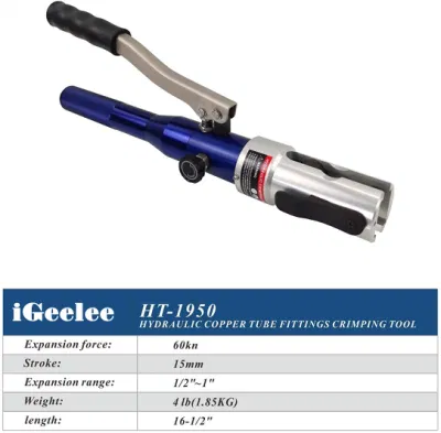 Hydraulic Copper Pipe Crimping Tool Ht-1950 for Plumbing System