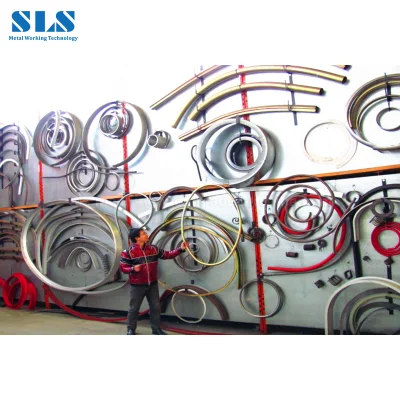 Outdoors Greenhouses Stent, Metal Steel / Galvanized Round / Square Profile Tube, Electric Hydraulic Large Radian Bend Pipe Rolling, CNC 7 Roller Bending Bender