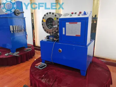 Wire Rope Press Dx68 1/4-2&prime;&prime; 4sh Hydraulic Hose Pipe Pressing Tool Crimper