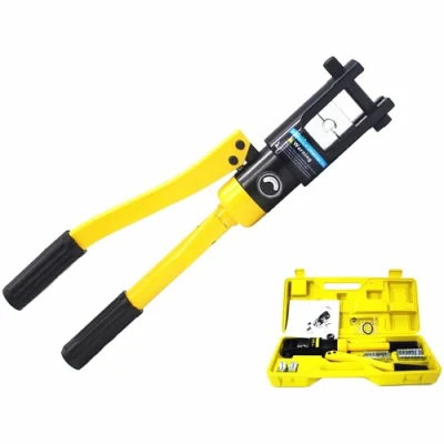 10ton, 10-240mm Press Terminal Crimping Wire Cable Battery Lug Crimper Hydraulic Crimping Tools Hydraulic Plier (38401024)