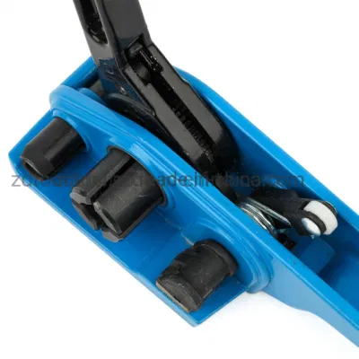 Zdpack Manual Hand Plastic Banding Crimping Strapping Bander Tool for Polyester Pet Strap