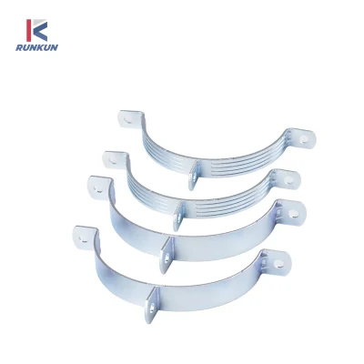Stainless Pipe Clamps Hydraulic Tube Hold Hoop Galvanized Steel Clamp for Malaysia Market