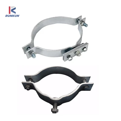 Stainless Pipe Clamps Hydraulic Tube Hold Hoop Galvanized Steel Clamp for Malaysia Market