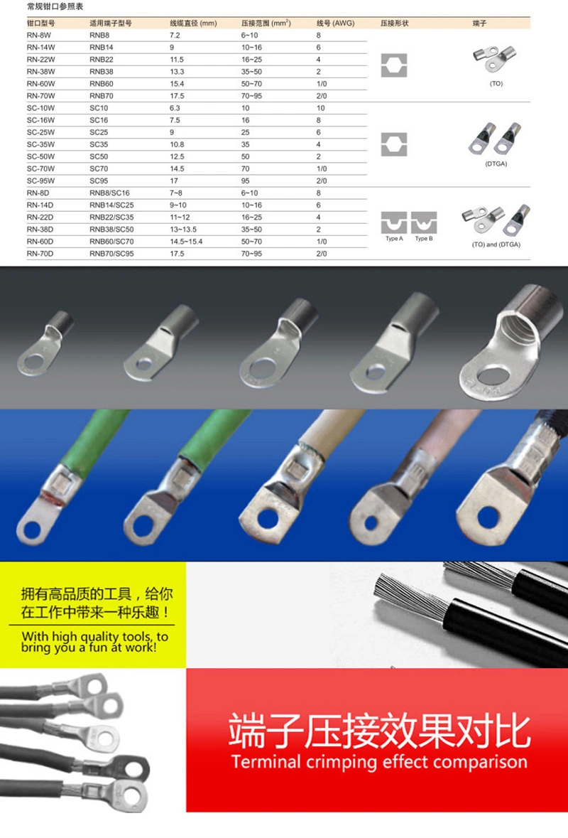 Battery Post Terminal Crimping Machine Battery Cable Ring Terminal,Spade/Hook/Quick-Disconnect Terminal/Bullet/Butt Terminals and Flagged Termianl Crimp Machine