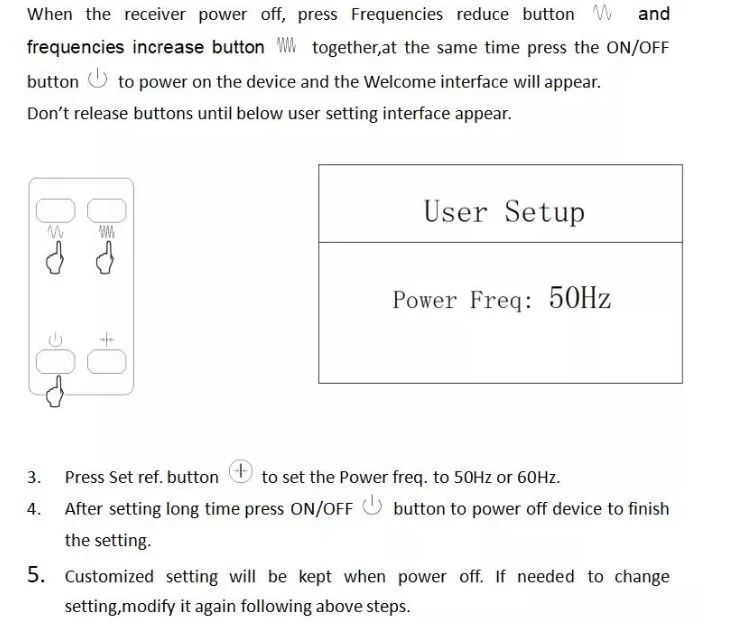 50Hz/60Hz Underground Wire Fault Detector Tool