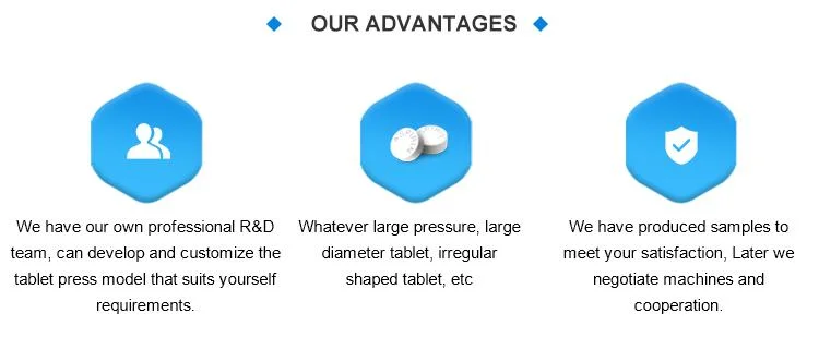 Zpt27b/2 Two Press Large Diameter High-Efficiency Electric Tablet Press for Hydraulic Single-Punch Granulating Tablets