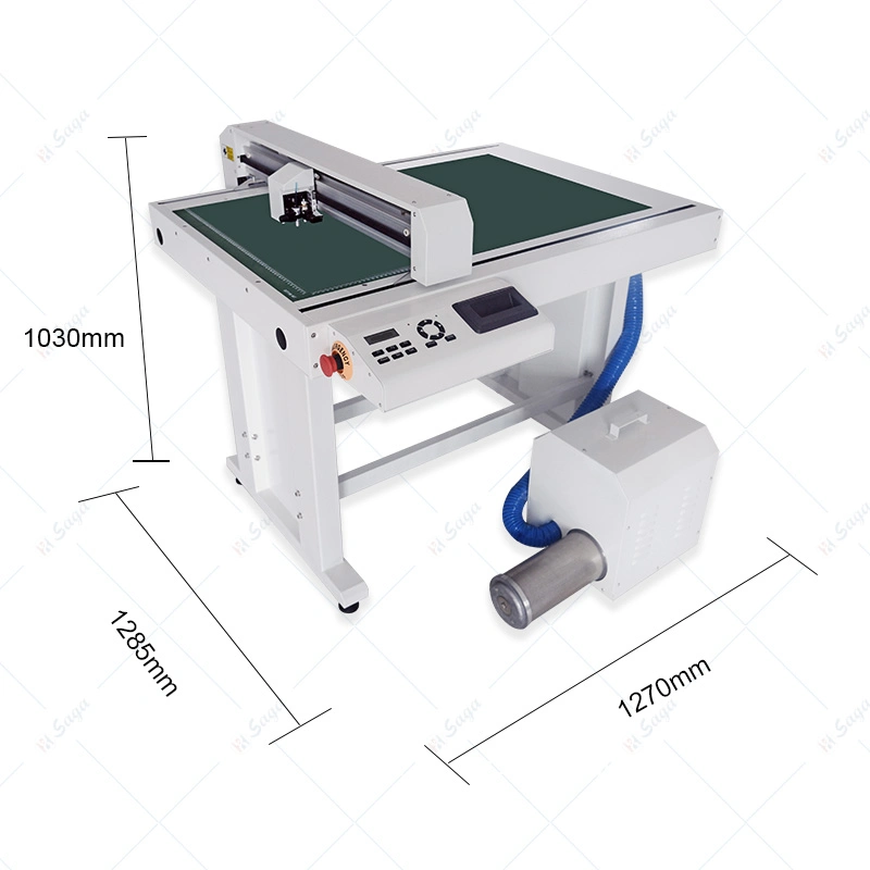 Sensor High Precision Die Flatbed Cutter Can Half/Kiss-Cut for Synthetic Paper, Self-Adhesive Wire Drawing Material, Label