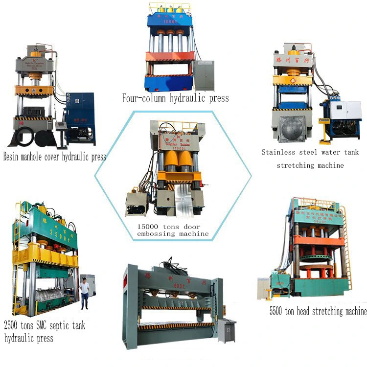 Electric Deep Drawing Four Column Three Cylinder Hydraulic Press Machines