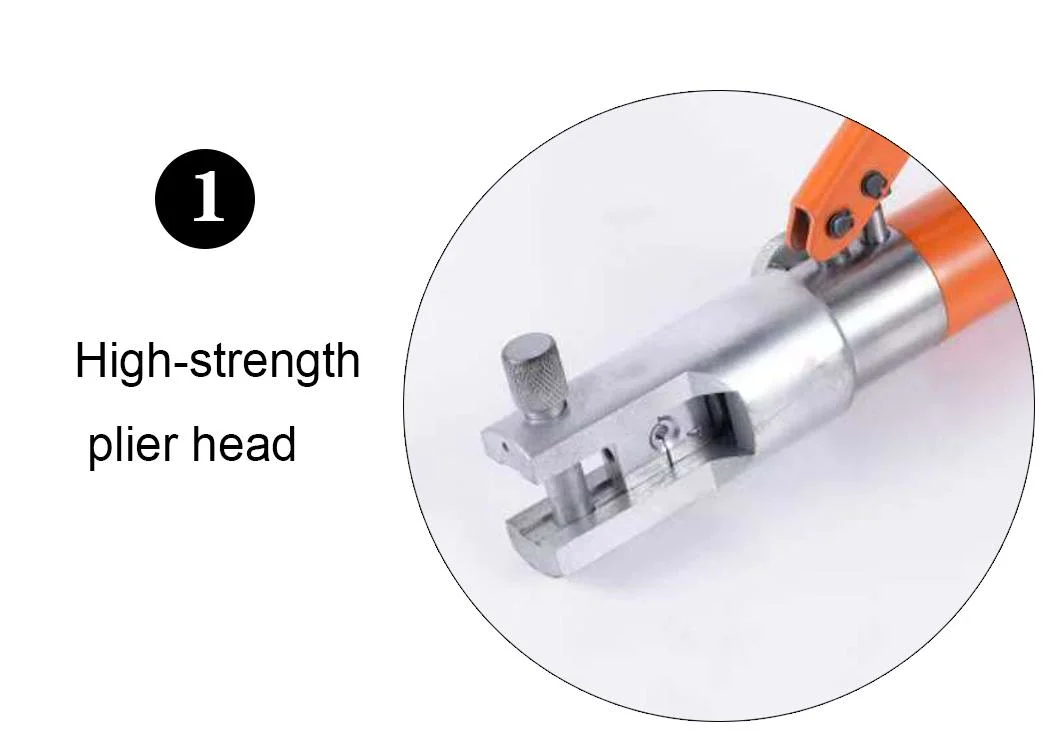 Yqk-120 12 Tons of Wire and Cable Terminals Hydraulic Crimping Tool