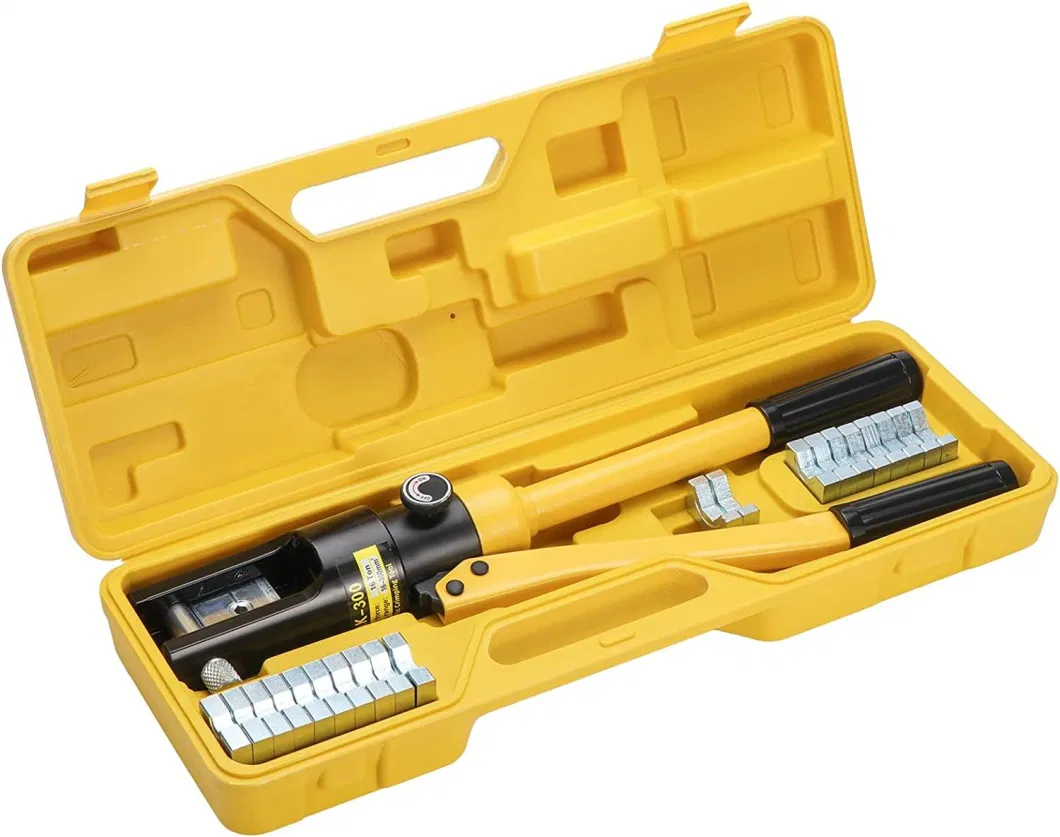 Manual Hydraulic Electric Cable Wire Terminal Crimping Tool Die 10-130mm (38401030)