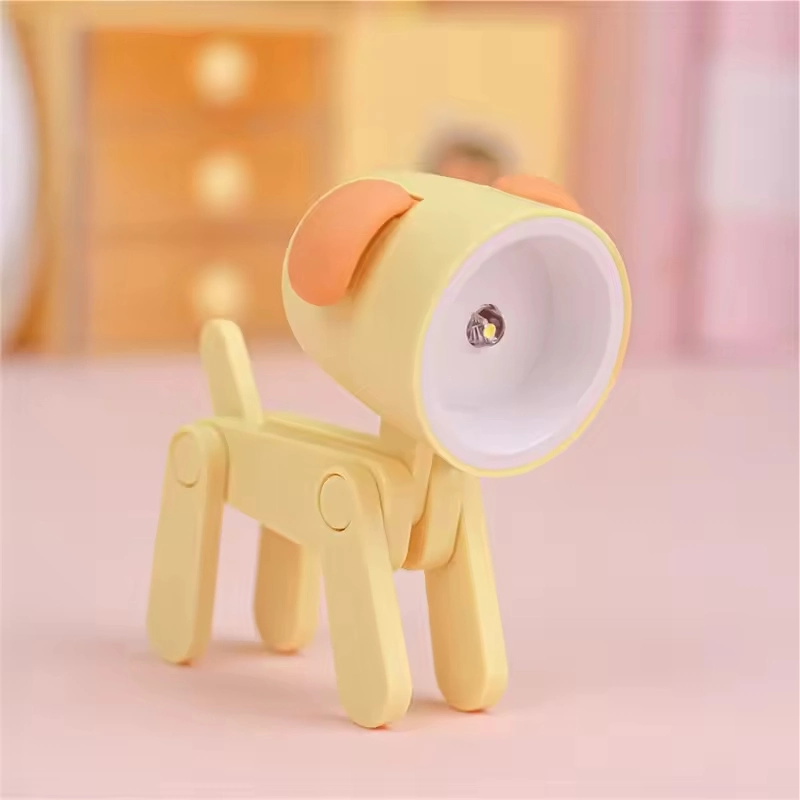 Mini Rocking Horse Night Light Desk Lamp Creative Cute Pet Ornament Book Light