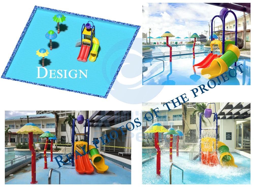 Children Outdoor Playground Swimming Pool Plastic Water Slide