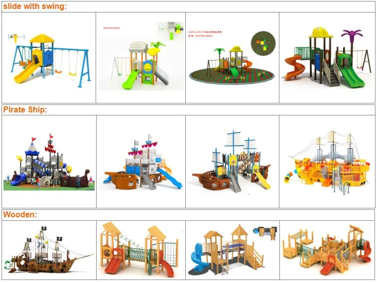 Outdoor Playground People Park Large Slide Children Play Center