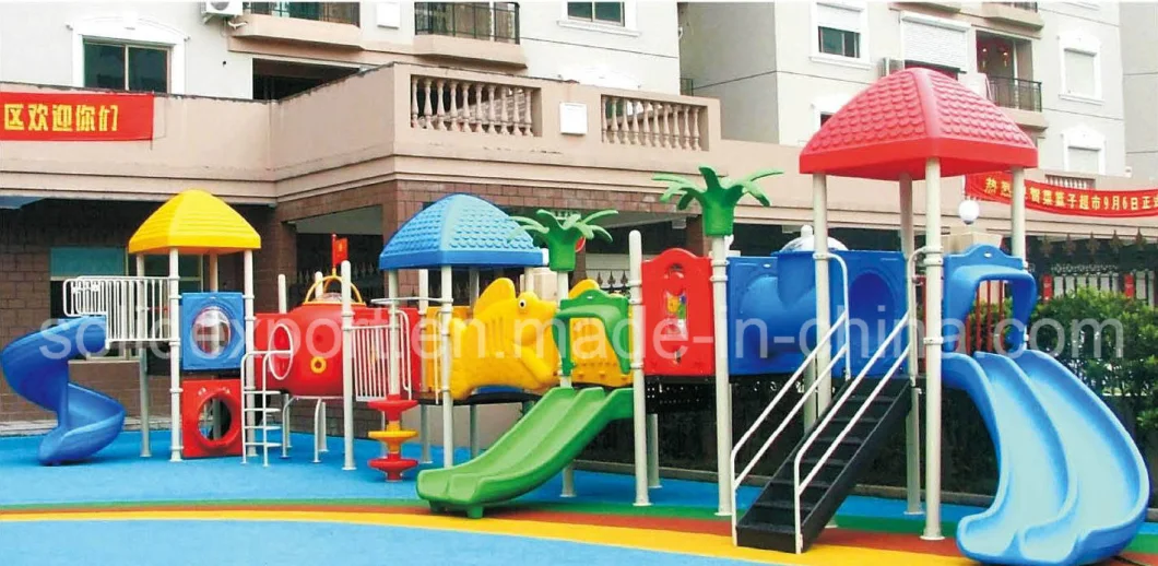 Small Home Garden Plastic Kids Outdoor Indoor Slide and Swing