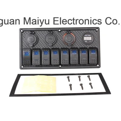El interruptor basculante Panel 12V/24V LED indicador de balancín de disyuntor