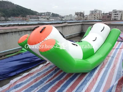 Agua caliente inflable Seesaw &amp; Inflatable flotante Ver sierra