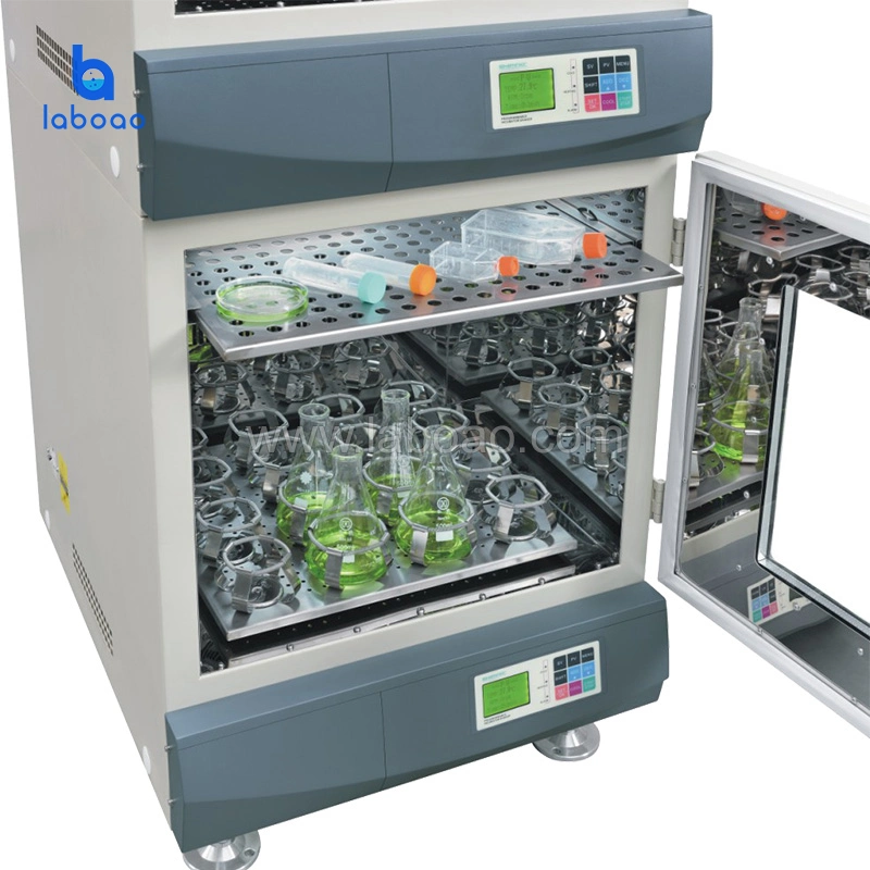 Laboao Stackable Refrigerated Double Layer Thermo Incubator Shaker