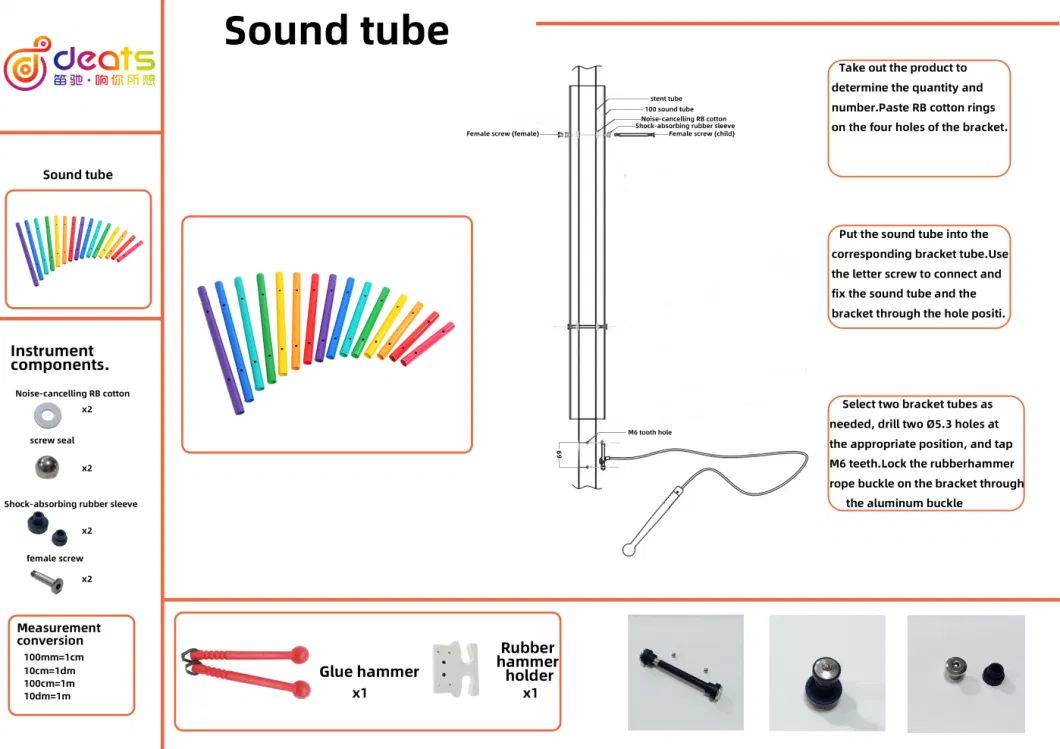 DIY Chime Design and Build Tubular-Bell Wind Chime Set