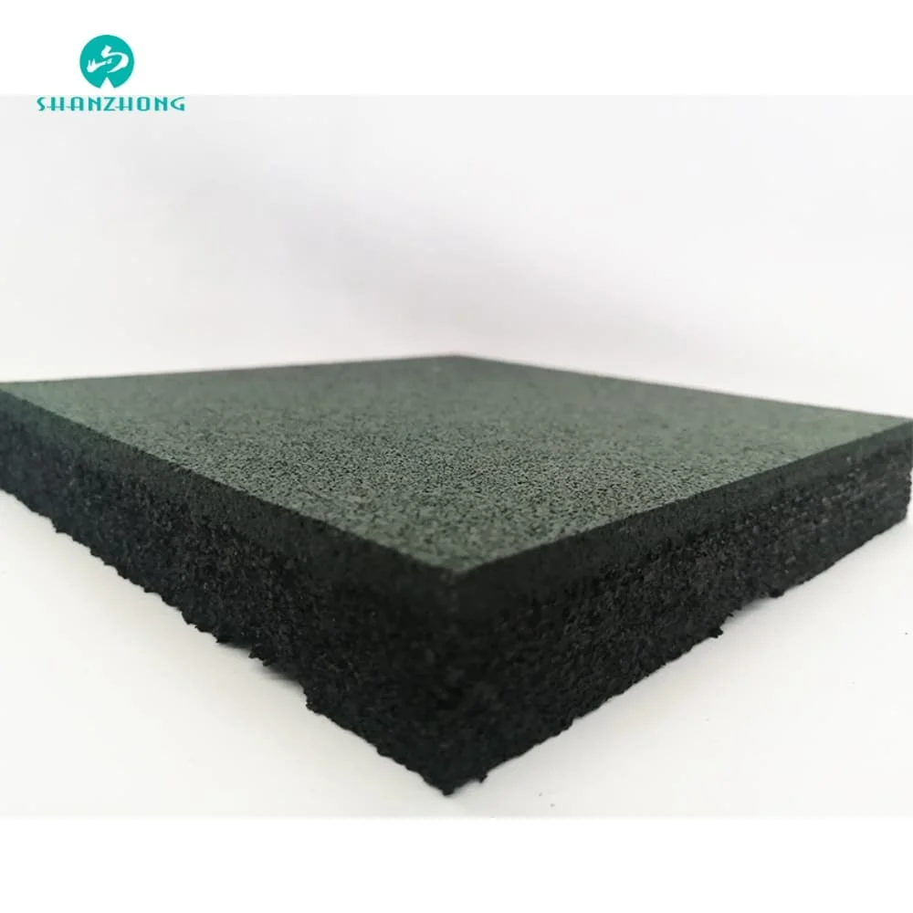 Good Material Rubber Floor Tiles Rubber Flooring Mats for Gym Sports Activity Room Kindergarten Playground