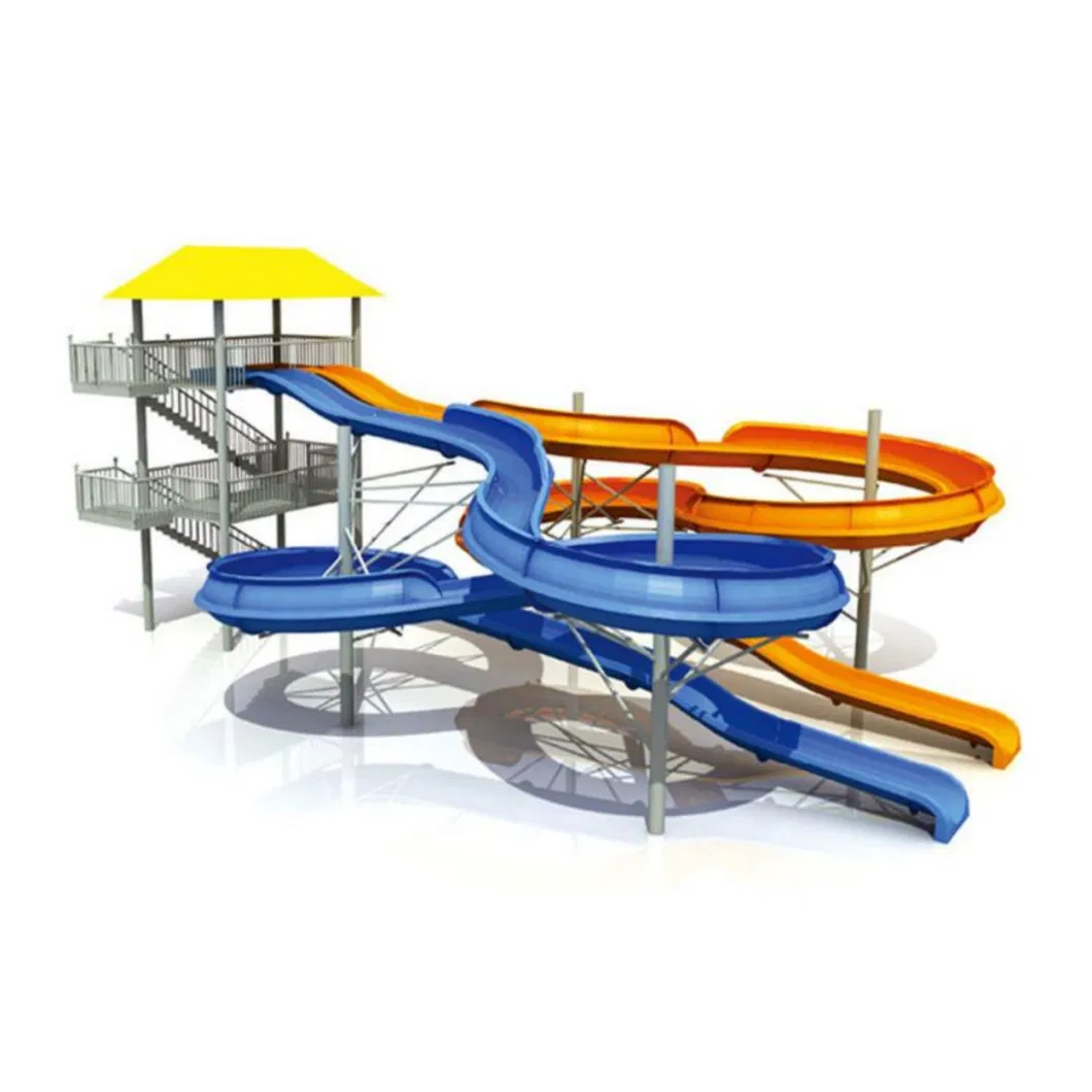 Outdoor Children Water Play Rides Kid Slides for Water Park