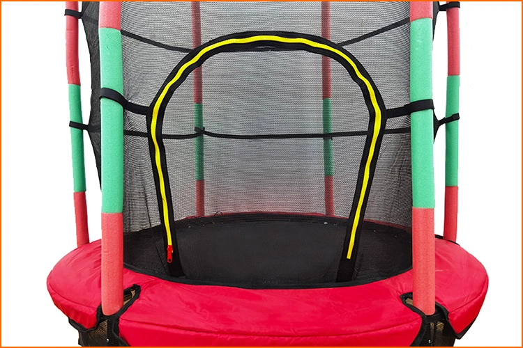 Funjump Multi Color Portable 55inch Hexagonal Mini Kids Trampoline