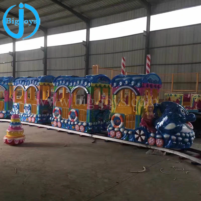 High Quality Attractive Appearance Popular Indoor Amusement Ocean Electric Train