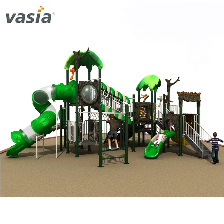 New Design Plastic Outdoor Playground Slide for Kids Play