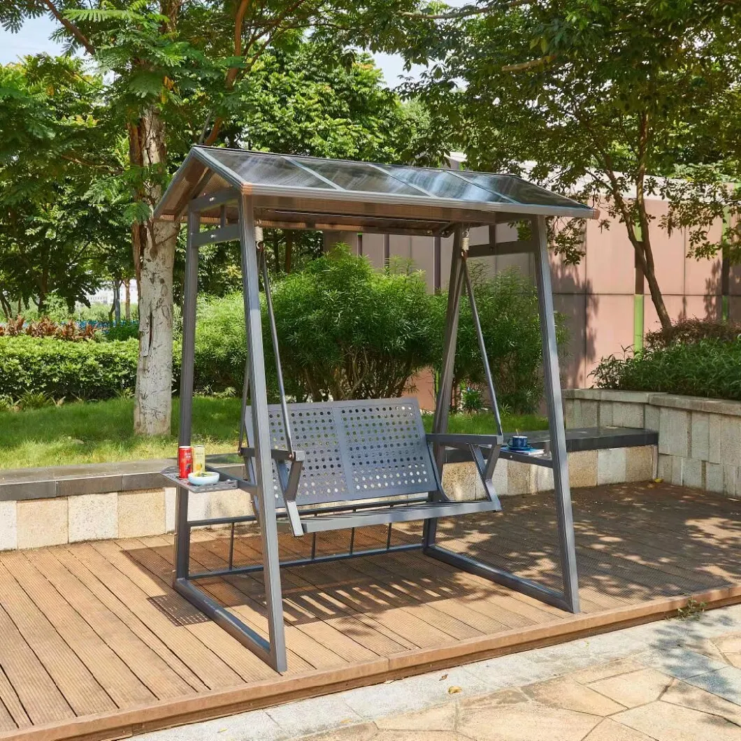 Outdoor Swing Leisure Villa Balcony Garden Aluminum Garden Waterproof Sun Protection Outdoor Home Pendulum