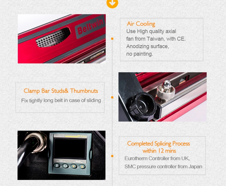 Vulcanizing Machine Air-Cooling System for Conveyor Belt Joint Work