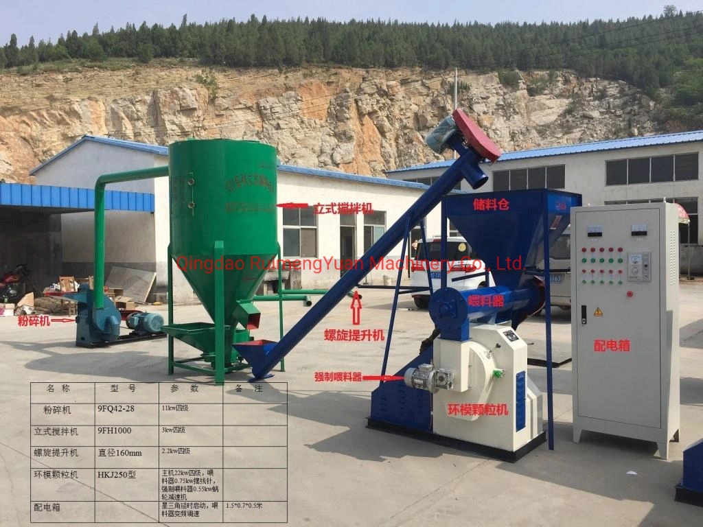 Kl Series Animal Poultry Flat Die Type Pellet Mill Pelleting Machine