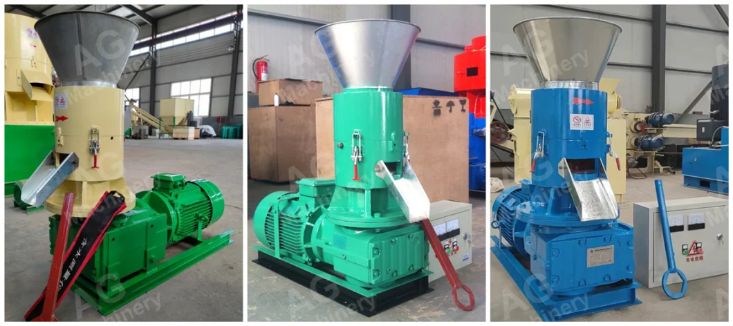 Farm Use Wood Pellet Machine Ring Die Softwood Pellet Machine