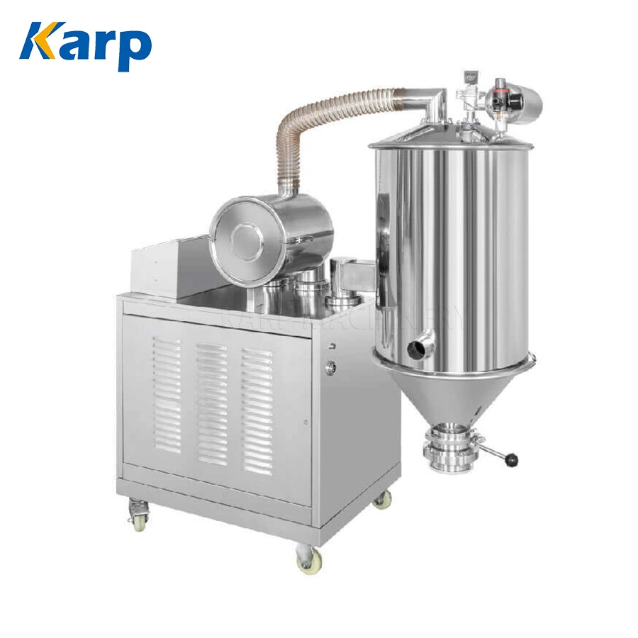 SS304 Buckwheat Flour Vacuum Feeder Pneumatic Vacuum Suction Conveyor for Powder