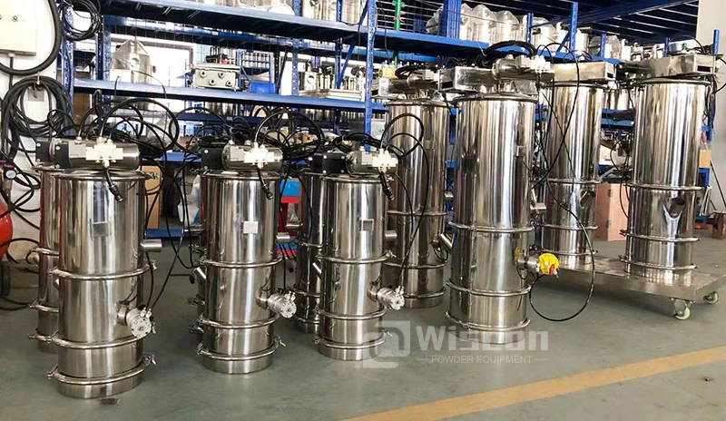 Reactors Mixing Tank Industrial Pneumatic Air vacuum Automatic Conveyor System