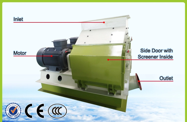 Wood Pellet Hammer Grinder Straw Crusher Machine Hammer Mill Price