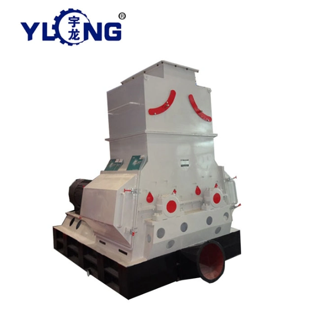 Double Motor Hammer Mill for Wood Crushing