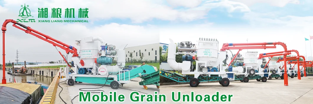 Heat Resistant Pneumatic Unloader Xiangliang Brand Ship Grain Unloadder Transport