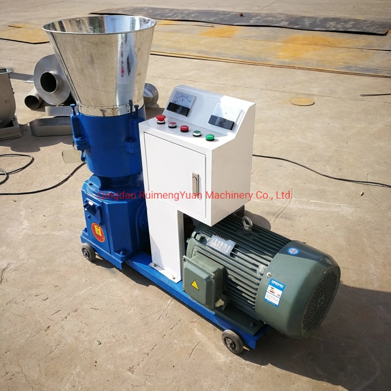 Kl Series Animal Poultry Flat Die Type Pellet Mill Pelleting Machine