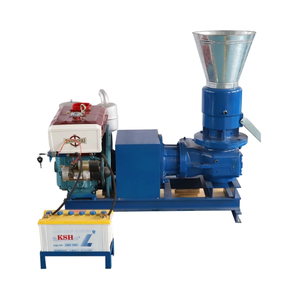 Wood Pellet Mill with Diesel Engine