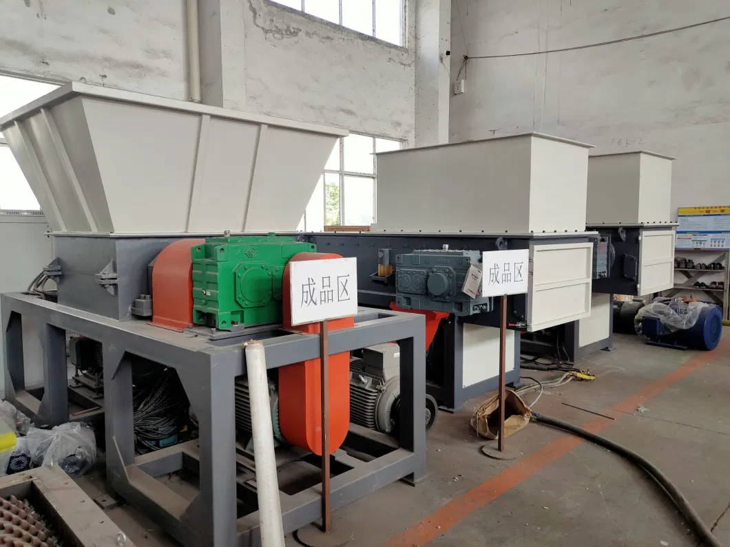 Plastic PVC HDPE Pipe Profile Crusher Machine Bottle/ Lump Hose Wood/ Film/ Big Bag Single Shaft Shredder Grinder/Grinding/Crushing/Recycling Machine