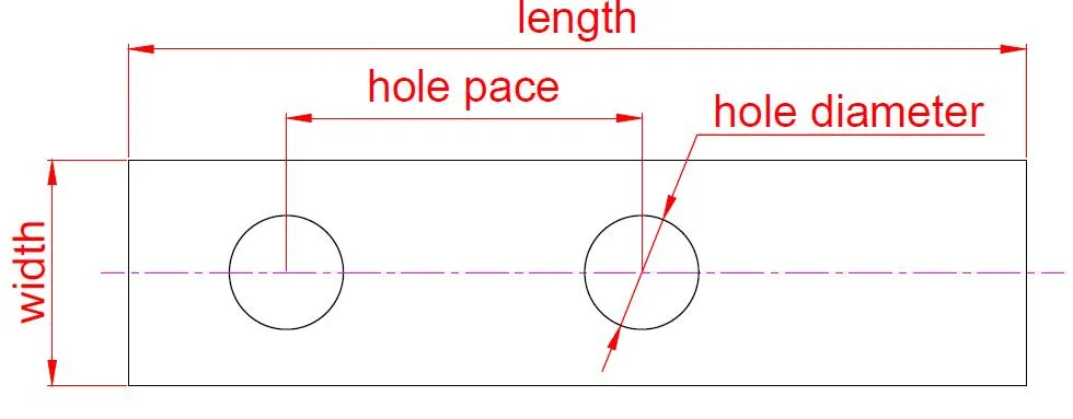 Hammer Blade for Hammer Mill Spare Parts