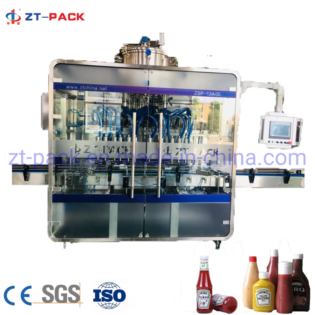 Salad Dressing Filling Machine BBQ Sauce Bottling Equipment