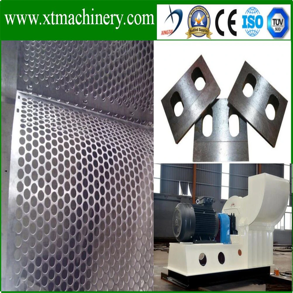 Hammer Blades, Hammer Mesh Spare Parts for Biomass Crusher Mill