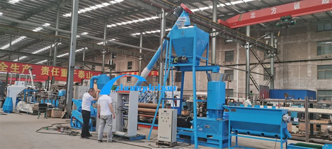 Wood Sawdust Straw Fuel Pellet Making Machine Line