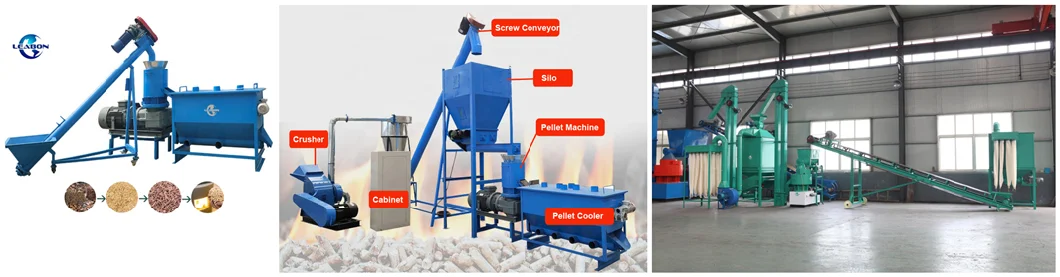 1t/H Sawdust Pellet Making Line Biomass Wood Wastes Pelleting Plant Offered