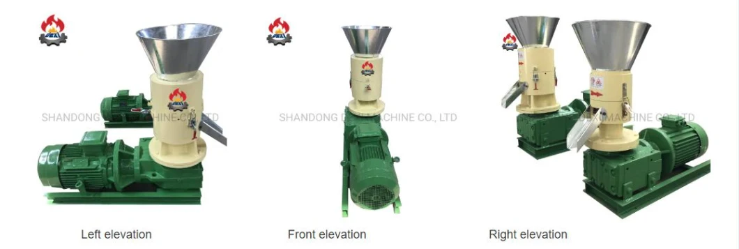 Home Use Fuel Wood Pellet Making Machine Mill Line Wood Pellet Granulator