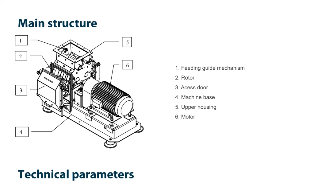 Small Hammer Mill in Feed Machine with CE Certification