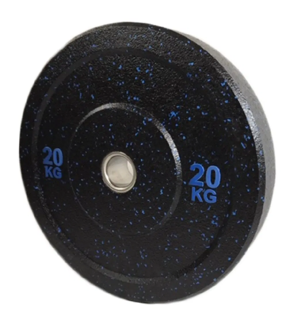 Fitness 2inch Rubber Bumper Weight Plates with Steel Hub in Pairs or Sets