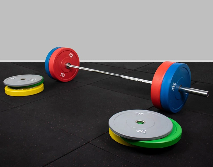 Color Rubber Bumpr Plate for Weightlifting and Powerlifting