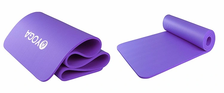 NBR Fitness Anti-Slip Exercise Gym Fashion Yoga Floor Mat