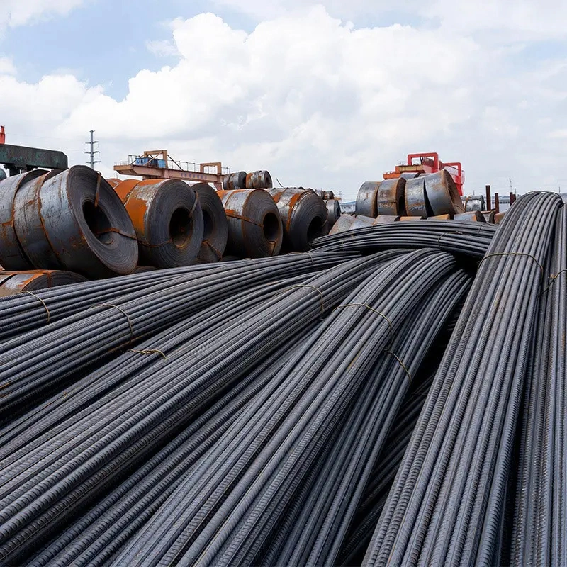 BS4449 Standard B500b Deformed Round Steel Bars with 8mm Sizes 6 - 12m Length Rebar for Reinforcing Concrete Iron